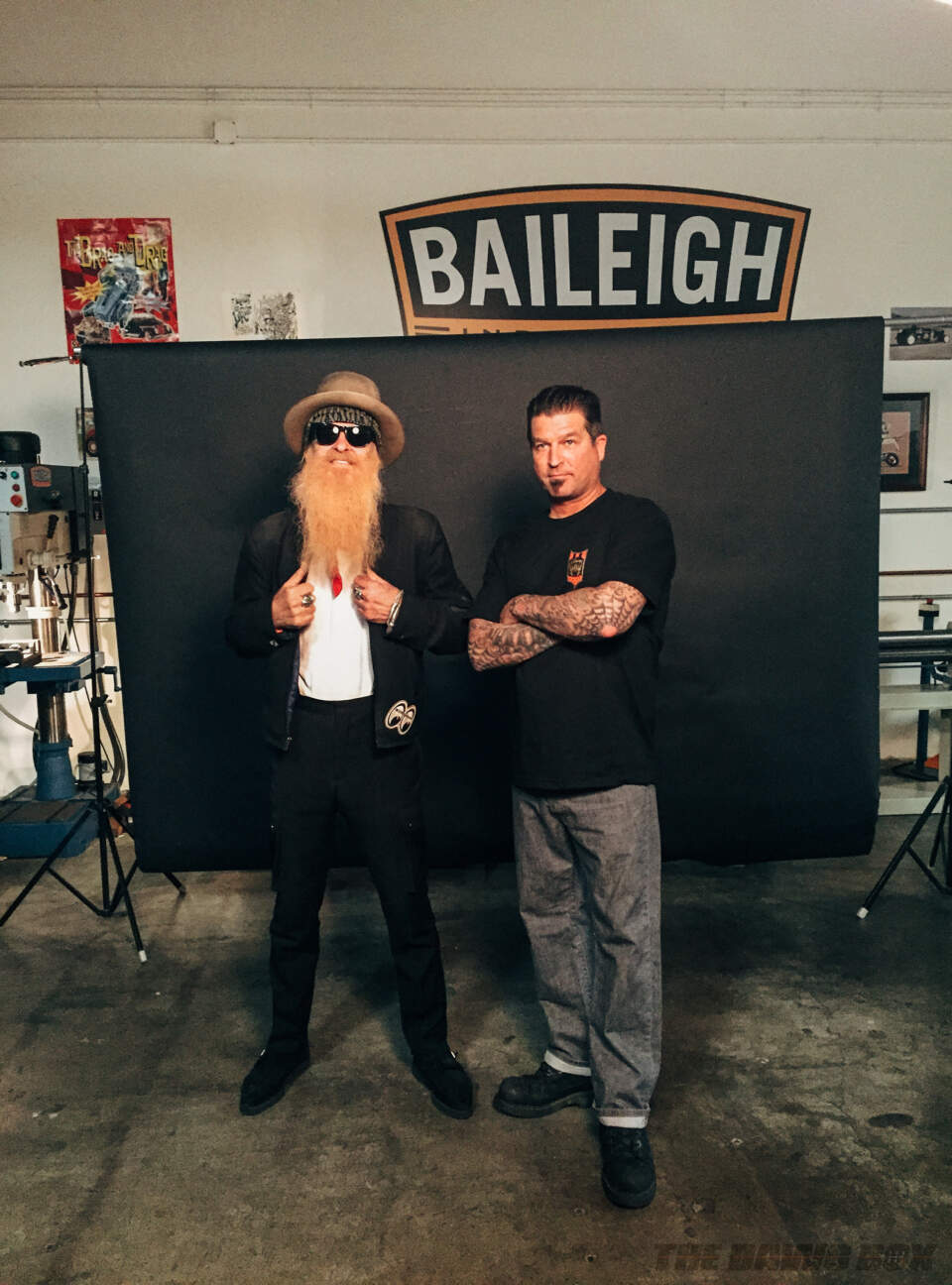 Billy F Gibbons and Jimmy Shine
