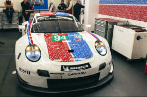 Porsche Racing Team at Le Mans