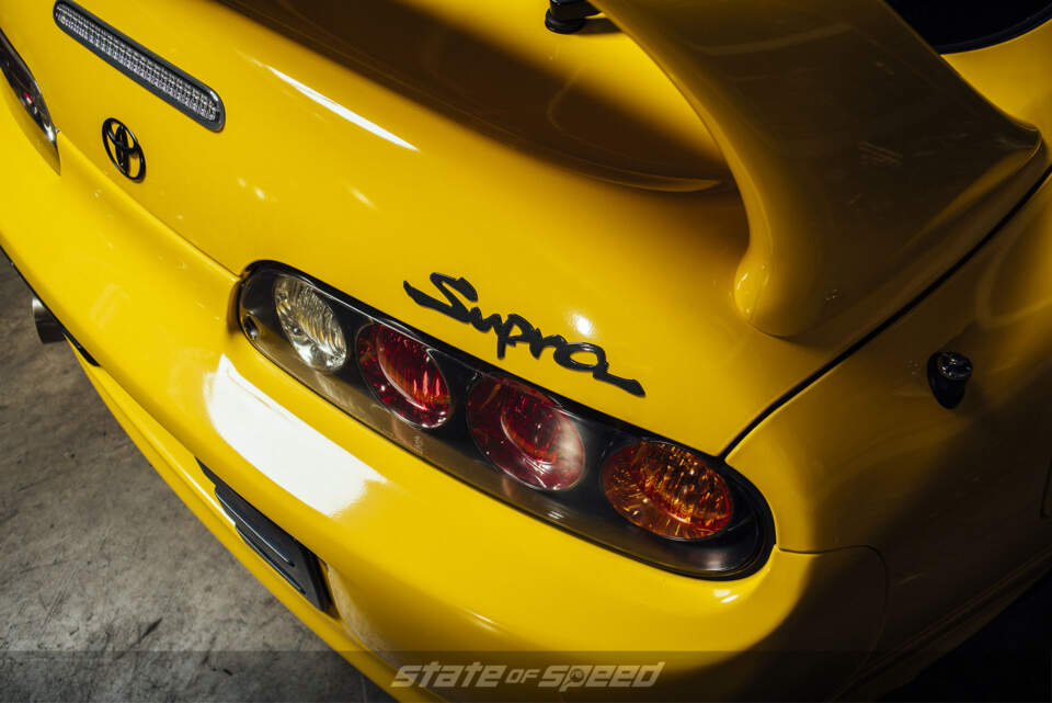 Yellow Supra with 2JZ