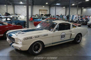 Ford Mustang GT350 at the Shelby headquarters