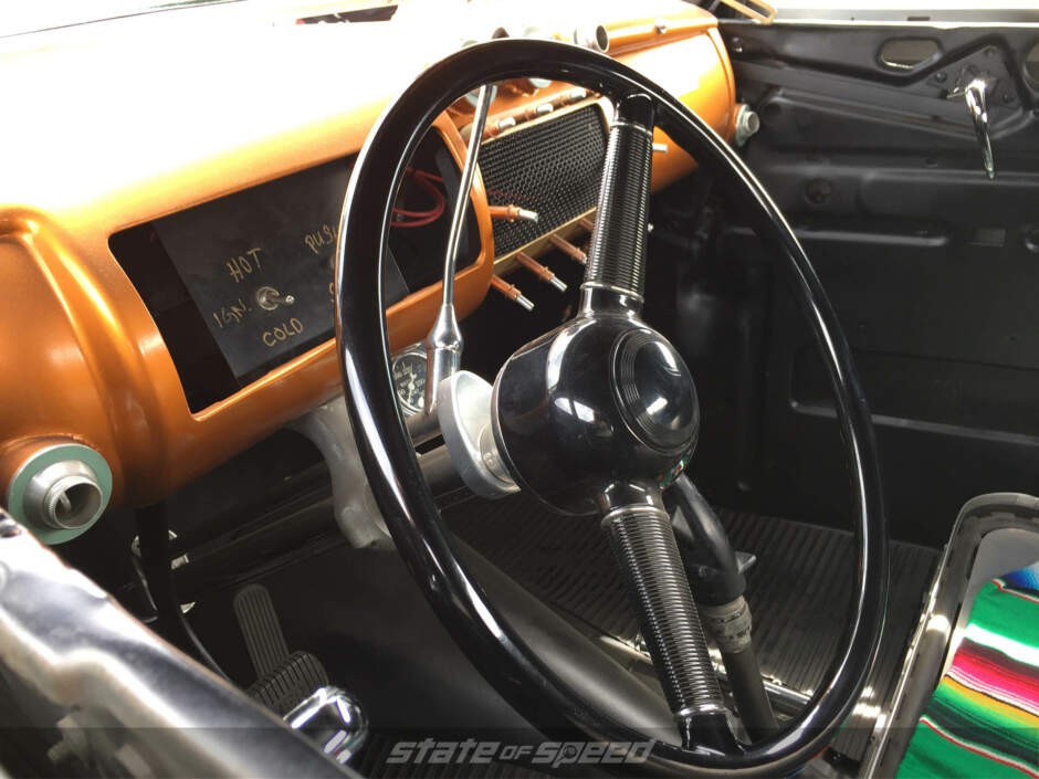40s Ford steering wheel