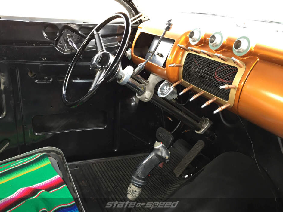 Whiskey Runner 34' Ford Coupe interior