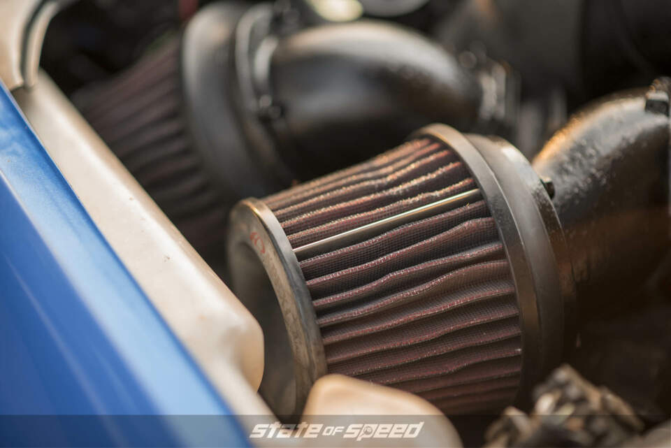 Twin turbo air filters
