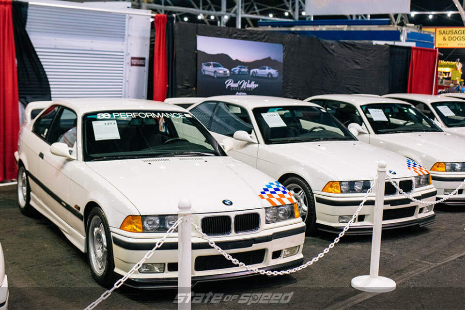 Collection of Paul Walkers BMWs