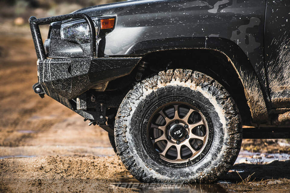 Toyota 4runner in the mud