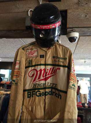 Bill Bugsby's Racing suit