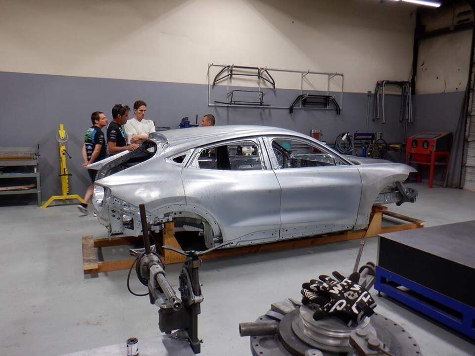 ford prototype being built