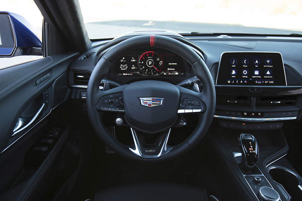 Cadillac CT4-V interior