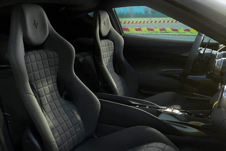 interior of special edition 812 superfast