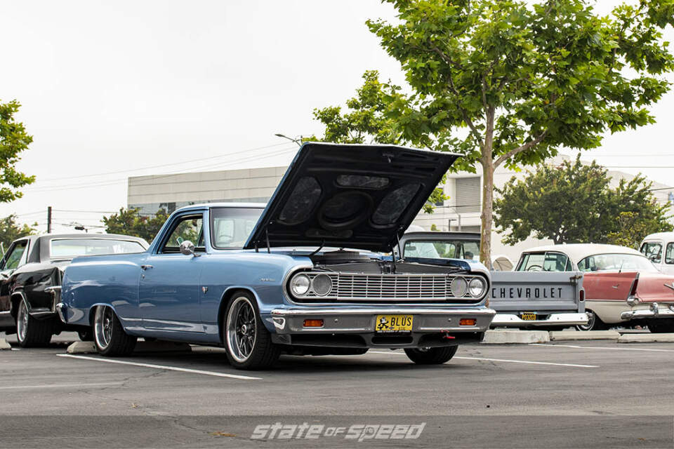 Blue Chevrolet Chevelle at State of Speed Los Angeles LA