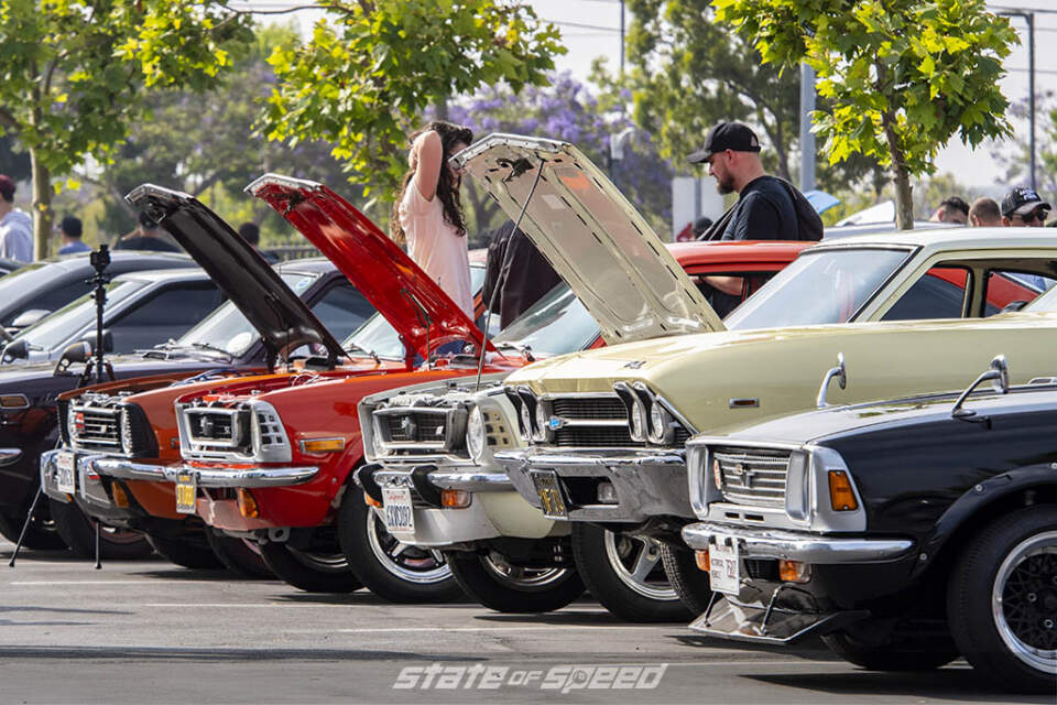 Toyota corollas and Sprinters at State of Speed Los Angeles LA
