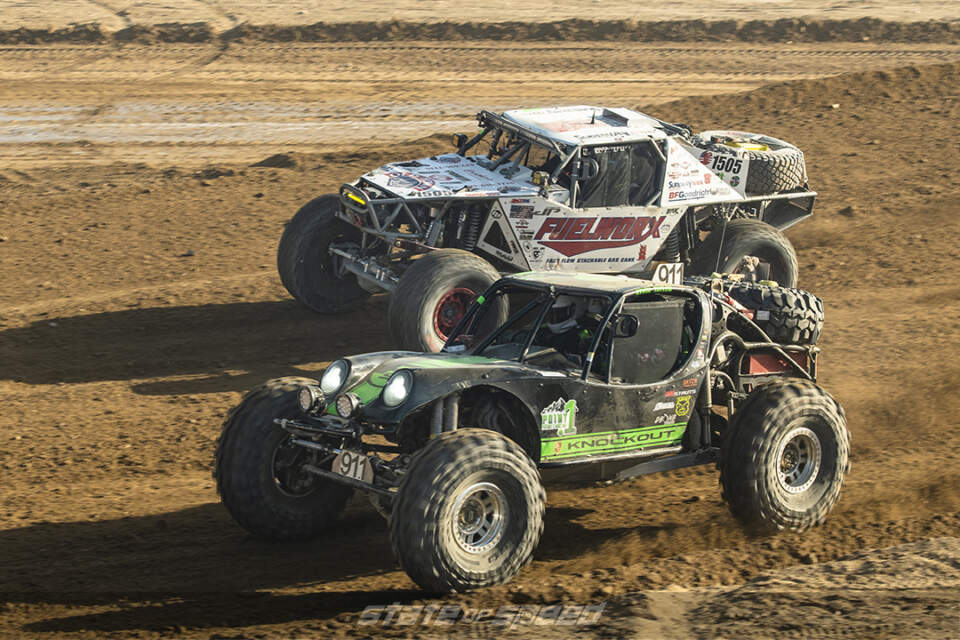 knockout and fuel worx desert racers going head to head at King of the Hammers 2022